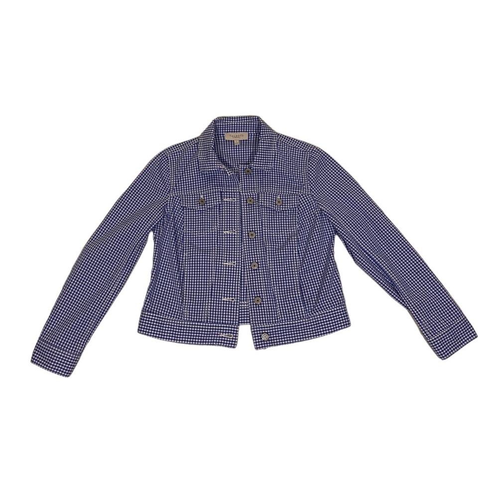 Blue/White Gingham Jacket